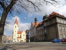 Celkový pohled na budovu. Zdroj: webbové stránky SPŠS Plzeň.