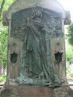 Náhrobek rodiny Rottovy na Olšanských hřbitovech v Praze