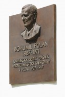Pamětní deska Bohumila Polana v Plzni